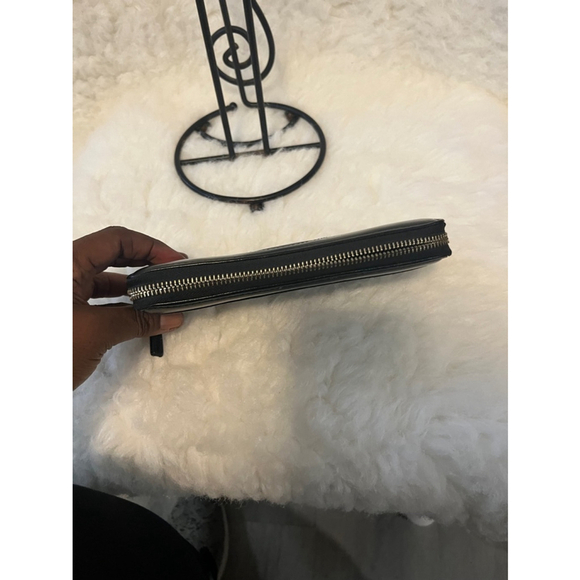 Coach Leather Long Wallet Black Women - Picture 8 of 12